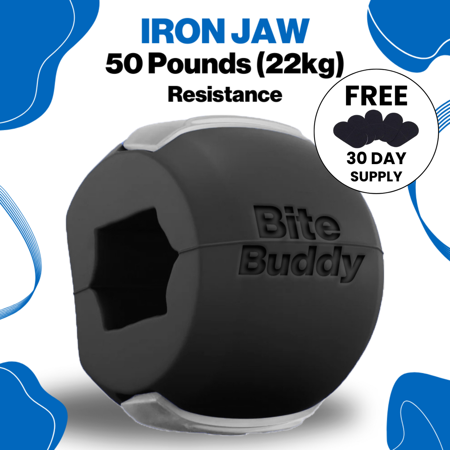 BiteBuddy™ - Jaw Exerciser + FREE Mouth Strips