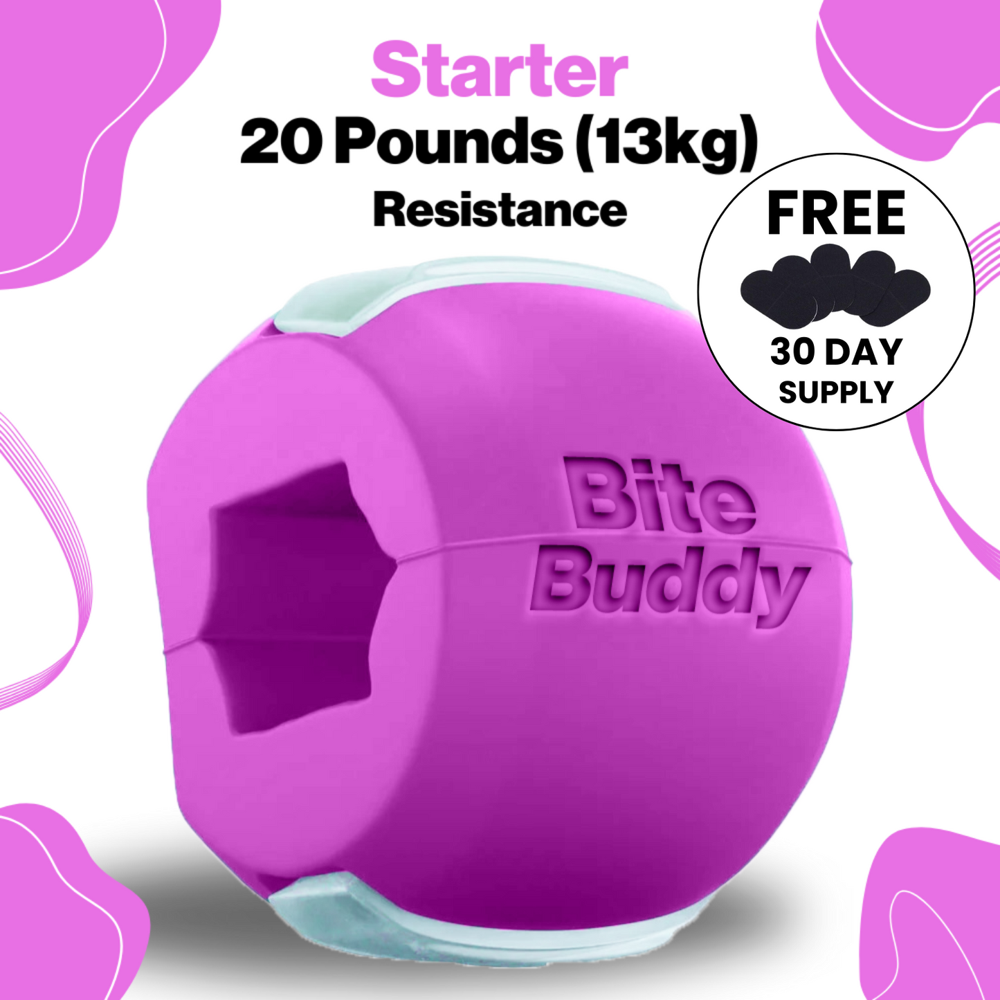 BiteBuddy™ - Jaw Exerciser + FREE Mouth Strips